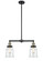 Franklin Restoration LED Island Pendant in Black Antique Brass (405|209-BAB-G182-LED)