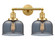 Franklin Restoration Two Light Bath Vanity in Satin Gold (405|208-SG-G73)