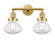 Franklin Restoration Two Light Bath Vanity in Satin Gold (405|208-SG-G322)