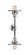 Franklin Restoration LED Bath Vanity in Polished Chrome (405|208L-PC-M7-LED)