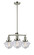 Franklin Restoration LED Chandelier in Polished Nickel (405|207-PN-G532-LED)
