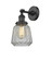 Franklin Restoration LED Wall Sconce in Matte Black (405|203-BK-G142-LED)