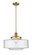 Franklin Restoration One Light Mini Pendant in Brushed Brass (405|201S-BB-G694-16)