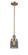 Franklin Restoration LED Mini Pendant in Antique Copper (405|201S-AC-G53-LED)