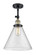 Franklin Restoration LED Semi-Flush Mount in Black Antique Brass (405|201F-BAB-G44-L)