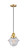 Franklin Restoration One Light Mini Pendant in Satin Gold (405|201CSW-SG-G534)
