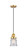 Franklin Restoration One Light Mini Pendant in Satin Gold (405|201CSW-SG-G184S)