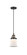 Franklin Restoration One Light Mini Pendant in Black Antique Brass (405|201CSW-BAB-G181S)