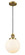 Franklin Restoration LED Mini Pendant in Brushed Brass (405|201C-BB-G201-8-LED)