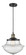 Franklin Restoration LED Mini Pendant in Black Antique Brass (405|201C-BAB-G544-LED)