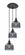 Franklin Restoration Three Light Pendant in Oil Rubbed Bronze (405|113F-3P-OB-G73)