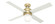 Hepburn 52''Ceiling Fan in Modern Brass (47|59320)