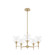 Xidane Five Light Chandelier in Alturas Gold (47|19741)