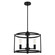 Astwood Four Light Chandelier in Matte Black (47|19133)