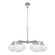 Saddle Creek Six Light Chandelier in Brushed Nickel (47|19062)