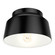 Cranbrook One Light Flush Mount in Matte Black (47|19023)