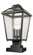Bayland Three Light Outdoor Pier Mounted Fixture in Oil Rubbed Bronze (224|539PHBS-SQPM-ORB)