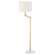Essex Two Light Floor Lamp in Aged Brass (70|MDSL151-AGB)
