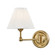 Classic No.1 One Light Wall Sconce in Aged Brass (70|MDS101-AGB)