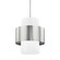 Corinth One Light Pendant in Polished Nickel (70|8615-PN)
