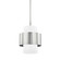 Corinth One Light Pendant in Polished Nickel (70|8611-PN)