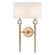 Rockland Two Light Wall Sconce in Aged Brass (70|8422-AGB)