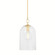 Belleville One Light Pendant in Aged Brass (70|7510-AGB)