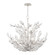 Tulip Nine Light Chandelier in Silver Leaf (70|7228-SL)