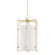 Flatbush LED Pendant in Aged Brass (70|7014-AGB)