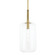 Lenox Hill One Light Pendant in Aged Brass (70|6911-AGB)