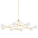 Andrews LED Chandelier in Aged Brass (70|4846-AGB)