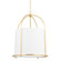 Orlando One Light Lantern in Aged Brass (70|4822-AGB)