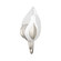 Blossom One Light Wall Sconce in Silver Leaf (70|4801-SL)