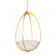 Lloyd LED Pendant in Aged Brass (70|4319-AGB)