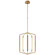 Appareil LED Lantern in Antique-Burnished Brass (268|KW 5703AB)