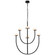 Pedra LED Chandelier in Bronze (268|KW 5621BZ-ALB)