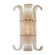 Brasher One Light Wall Sconce in Aged Brass (70|2900-AGB)