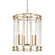 Haddon Six Light Lantern in Aged Brass (70|2818-AGB)