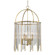 Lewis Six Light Pendant in Aged Brass (70|2520-AGB)