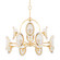 Danes 12 Light Chandelier in Vintage Gold Leaf (70|1534-VGL)