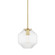 Bennett One Light Pendant in Aged Brass (70|1509-AGB)