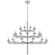 Liaison 32 Light Chandelier in Polished Nickel (268|KW 5202PN)