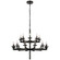 Liaison 20 Light Chandelier in Bronze (268|KW 5201BZ)