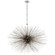 Strada 20 Light Chandelier in Burnished Silver Leaf (268|KW 5074BSL)