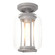 Fairwinds One Light Outdoor Semi-Flush Mount in Coastal Burnished Steel (39|352551-SKT-78-ZM0723)