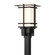 Tourou One Light Outdoor Post Mount in Coastal Black (39|346011-SKT-80-GG0076)