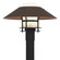 Henry One Light Outdoor Post Mount in Coastal Black (39|344227-SKT-80-75-GG0026)
