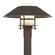 Henry One Light Outdoor Post Mount in Coastal Bronze (39|344227-SKT-75-14-GG0026)