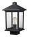 Portland One Light Outdoor Post Mount Fixture in Black (224|531PHMS-BK)