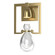 Apothecary One Light Wall Sconce in Modern Brass (39|203300-SKT-86-ZM0572)